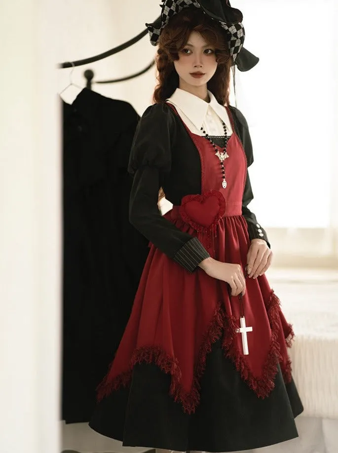 Apron Suspenderskirt Gothic Brooch Lolita Brooch