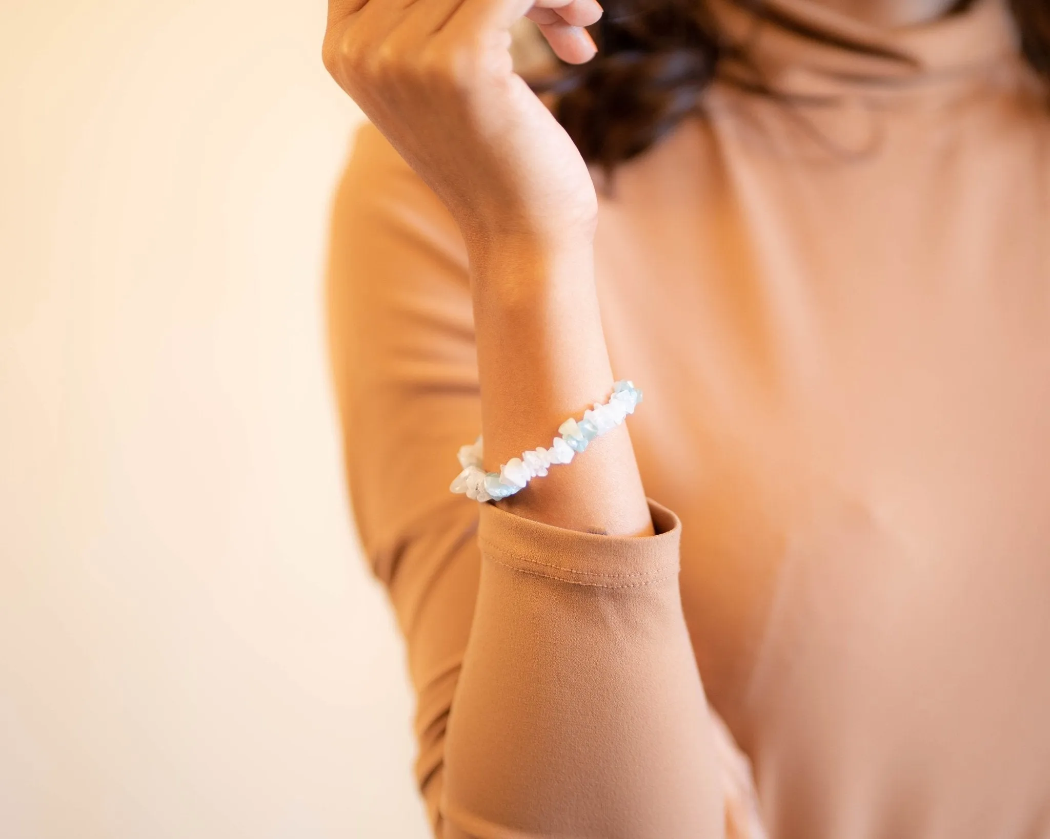 Aquamarine & Moonstone Bracelet