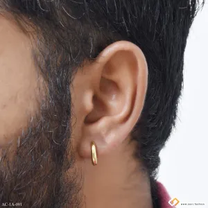 Artisanal Design Golden Color Stud Earring for Men (1 Pc) - Style A091