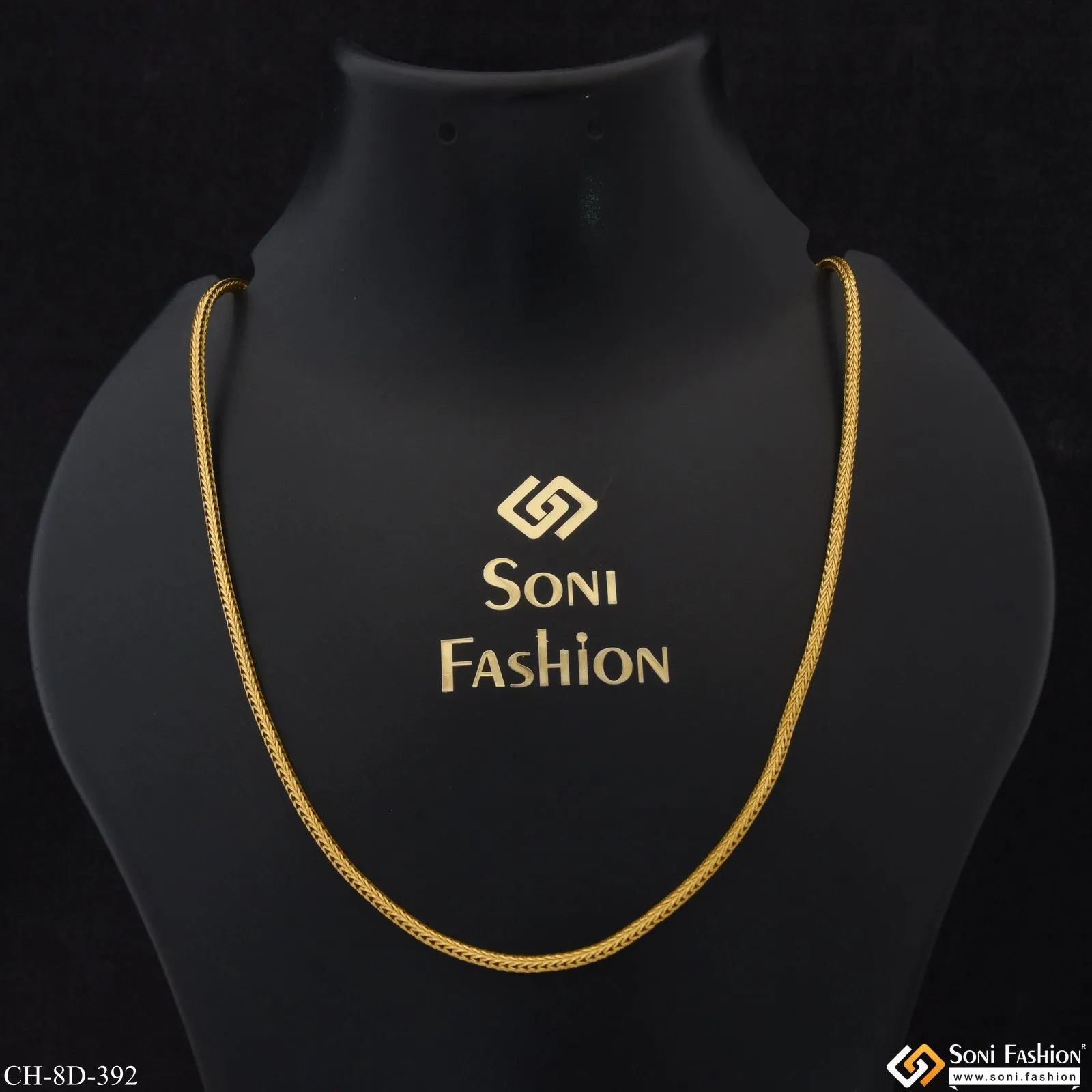 Decorative Design Best Quality Gold Plated Snake Chain for Men - Style D392