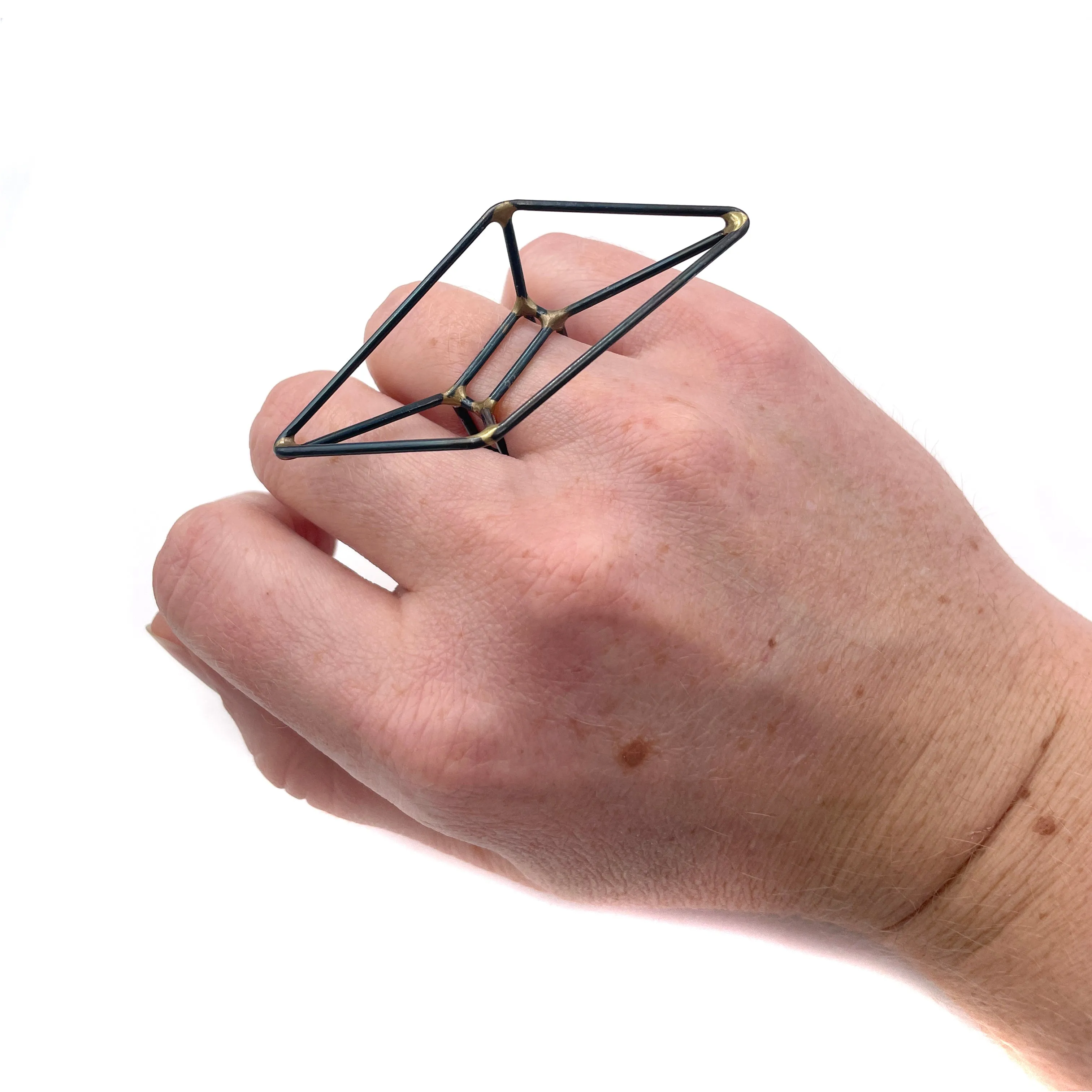 Large Foundation Trapezoid Ring