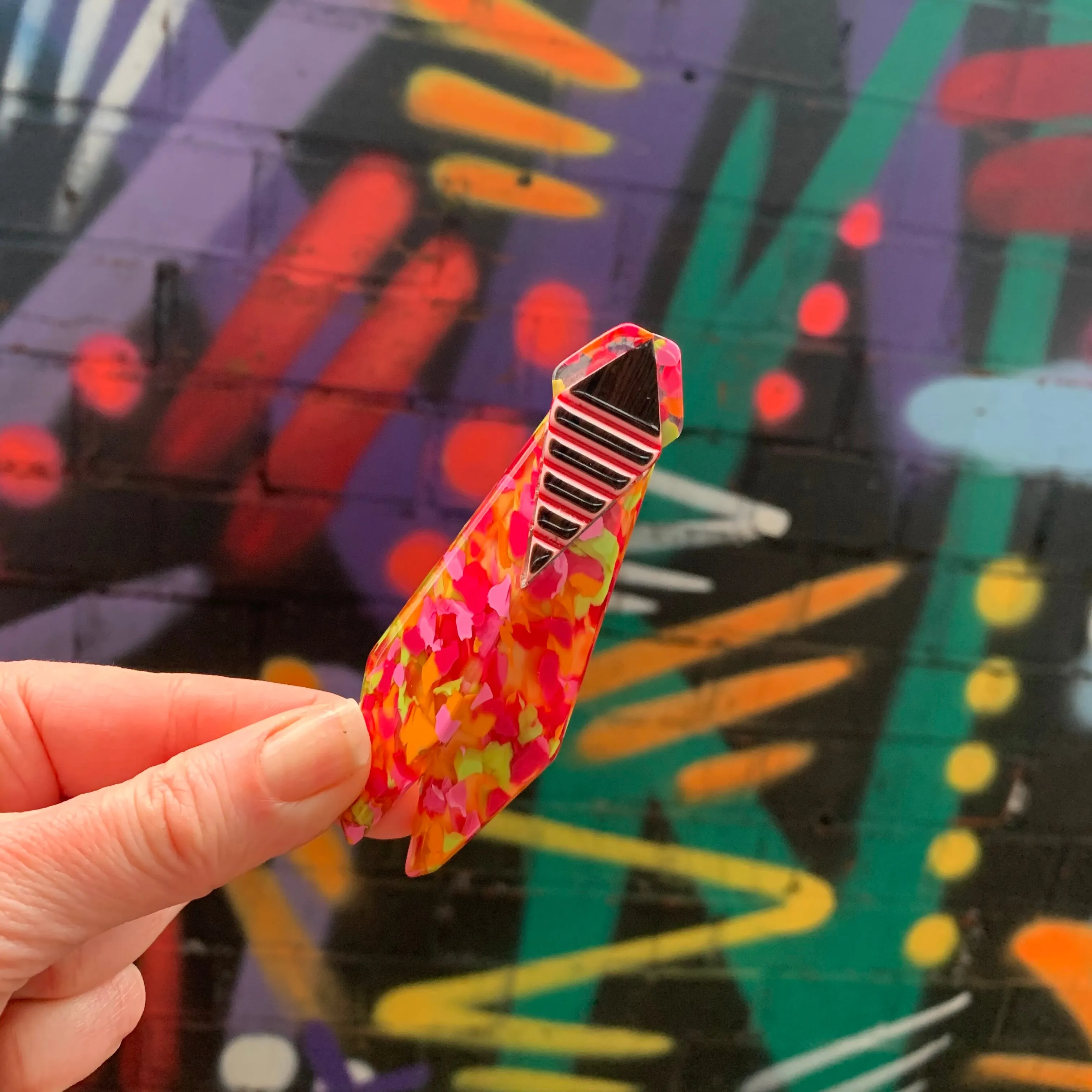 Lea Stein cicada Brooch