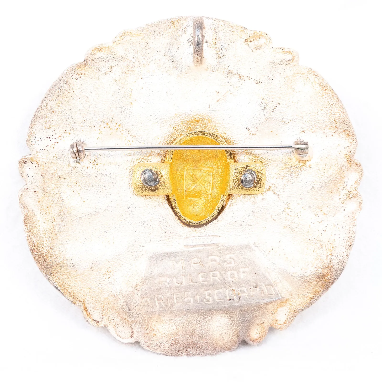 Mars Zodiac Brooch by Vendome
