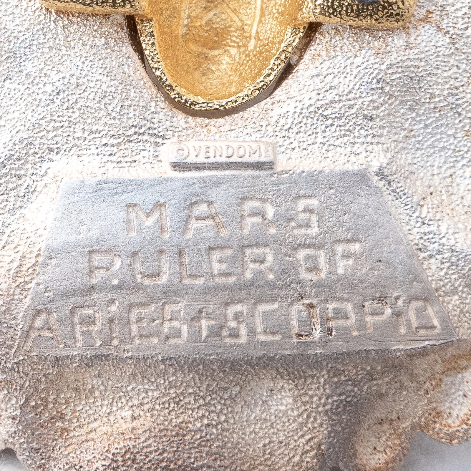 Mars Zodiac Brooch by Vendome