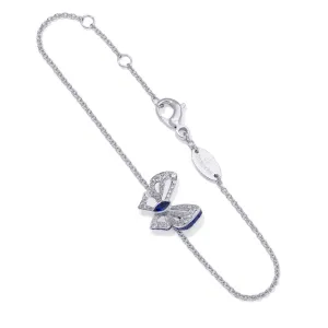 MEET CUTE Sapphire Chain Bracelet