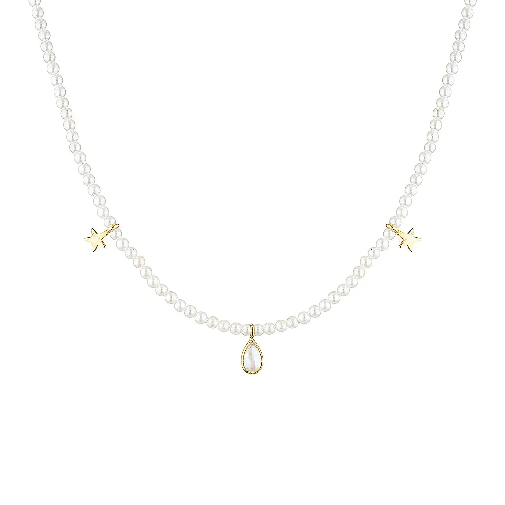 Mermaid Pearl Necklace