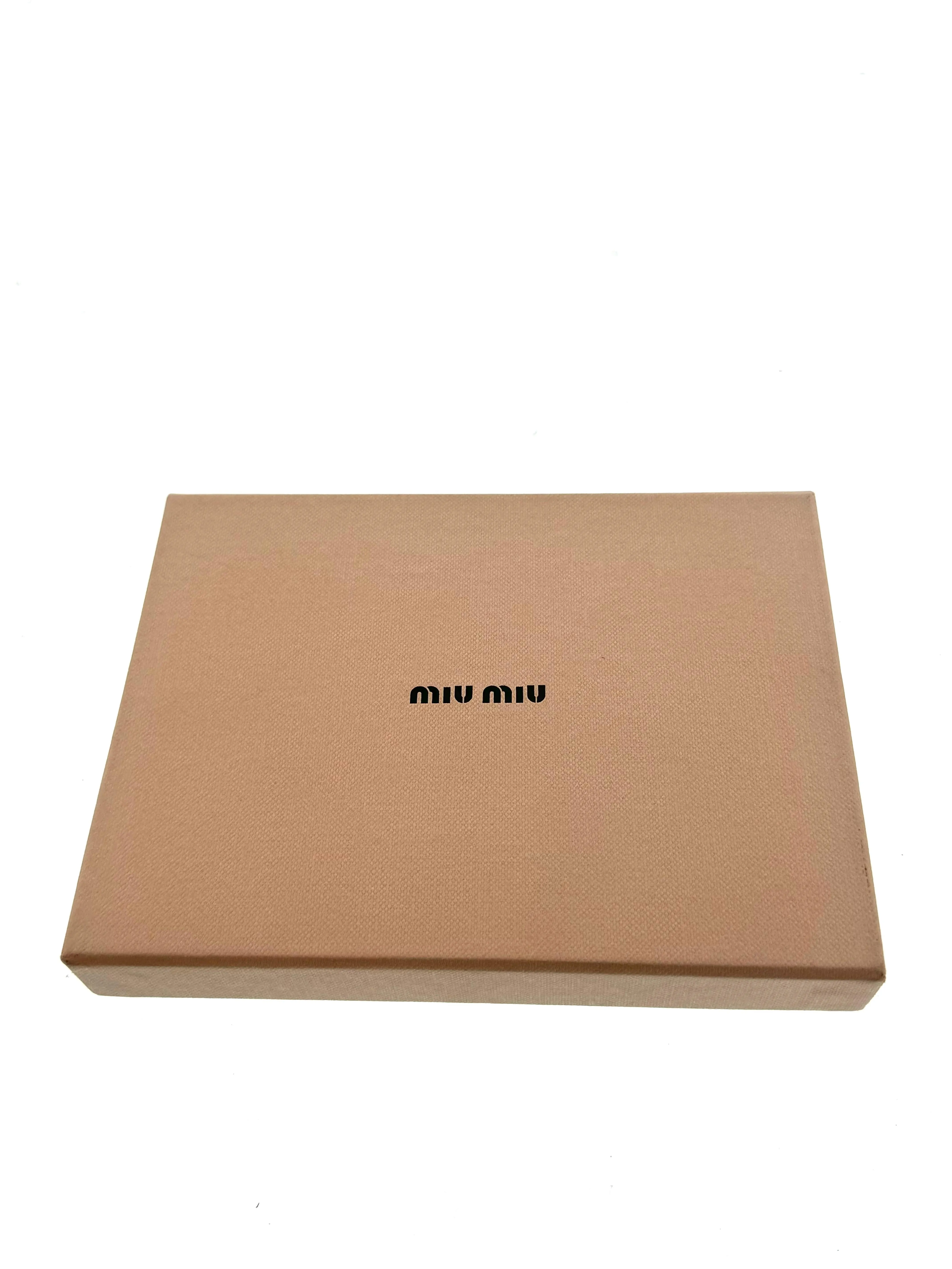 Miu Miu Gold Crested Brooch Pin