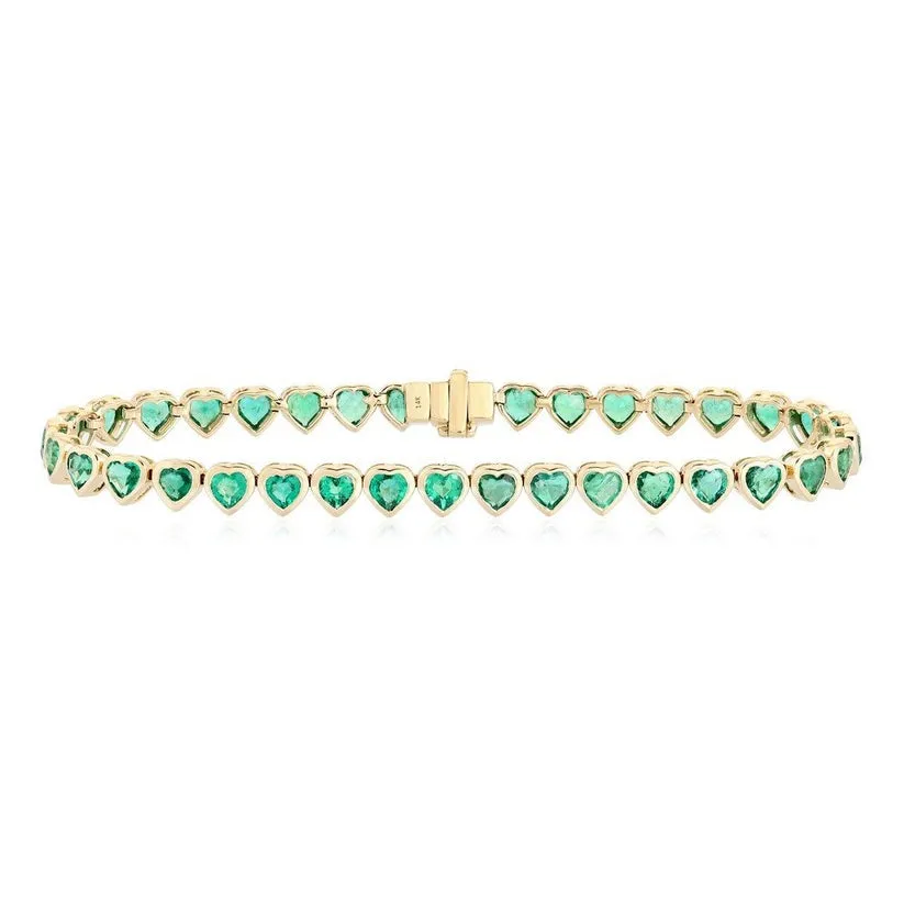 Moonlit Sapphire Diamond Tennis Bracelet