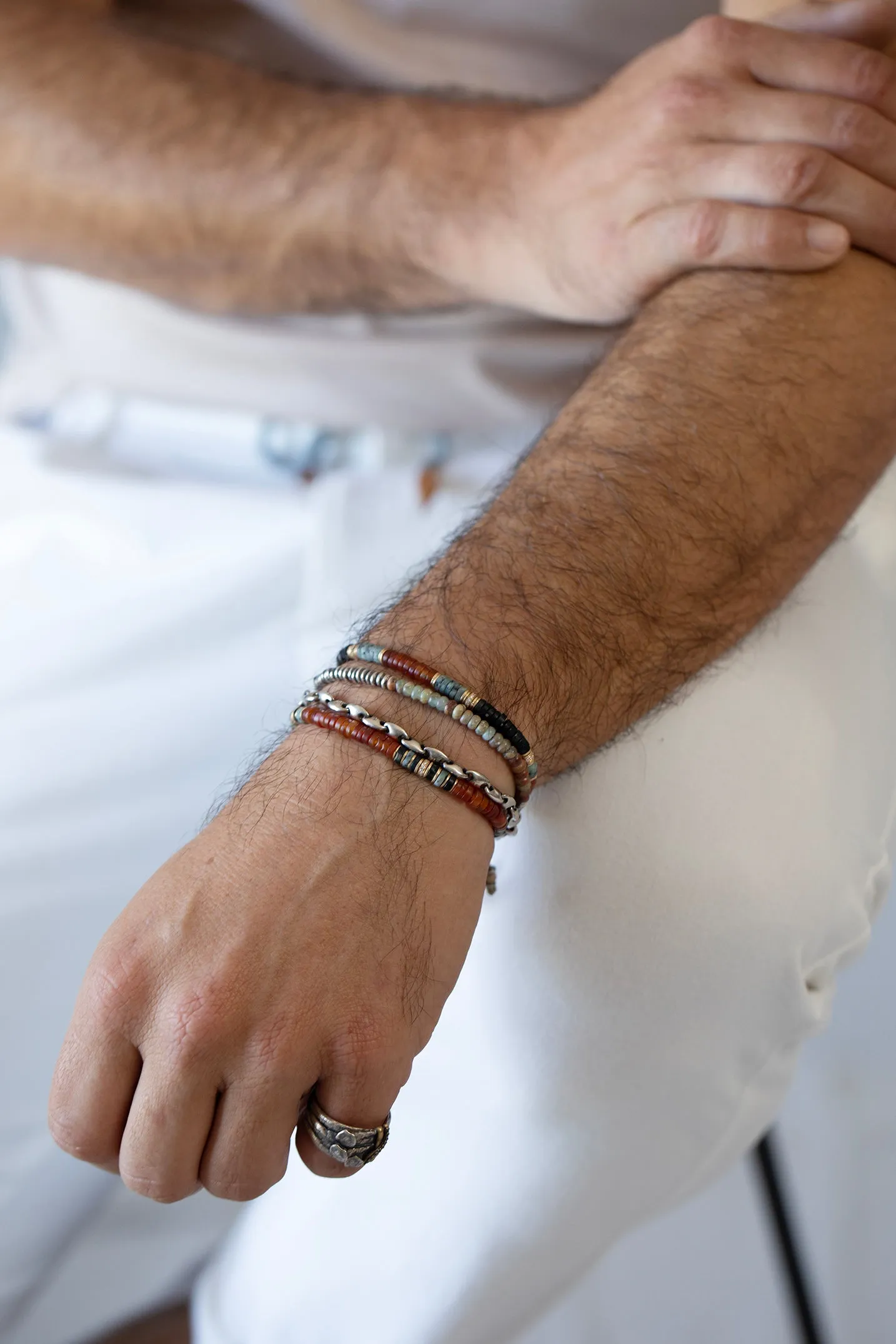 Opal Ingot Bracelet