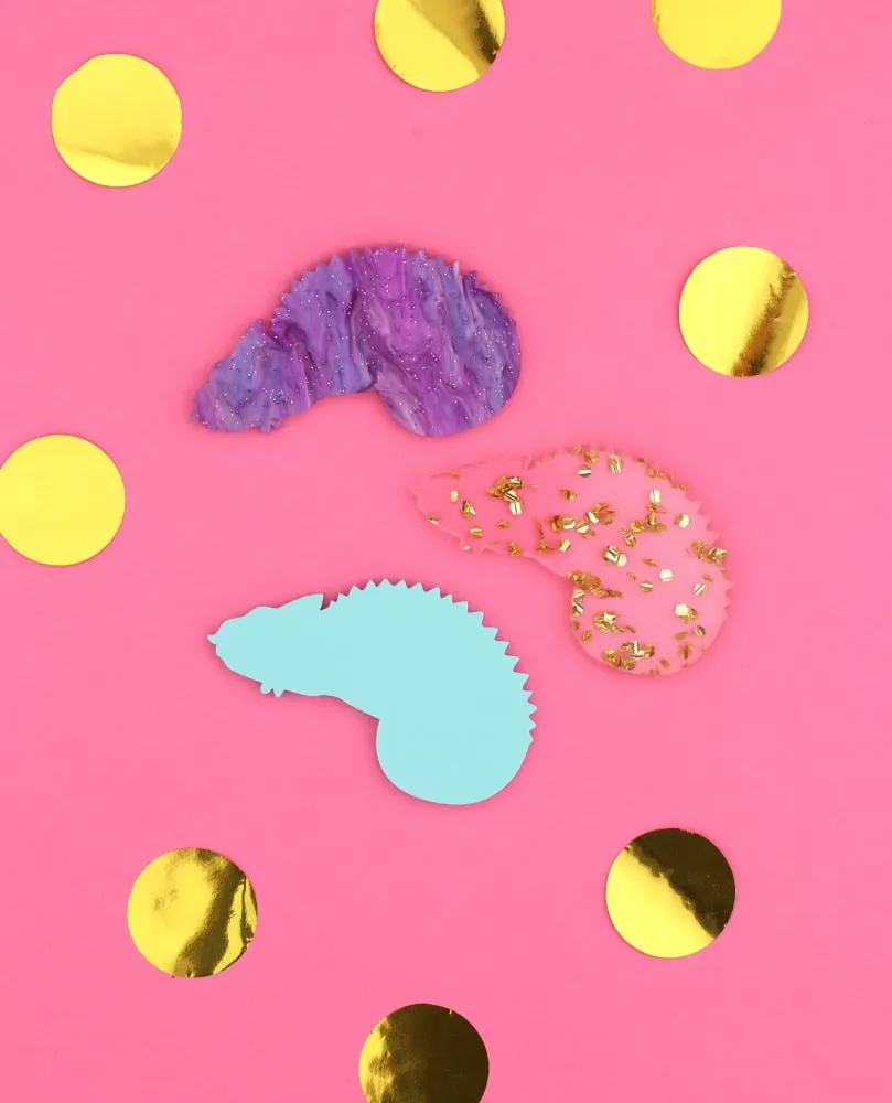 Pack FUN inserts for chameleon brooch