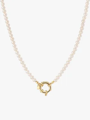 Pearl Aura Beaded Necklace