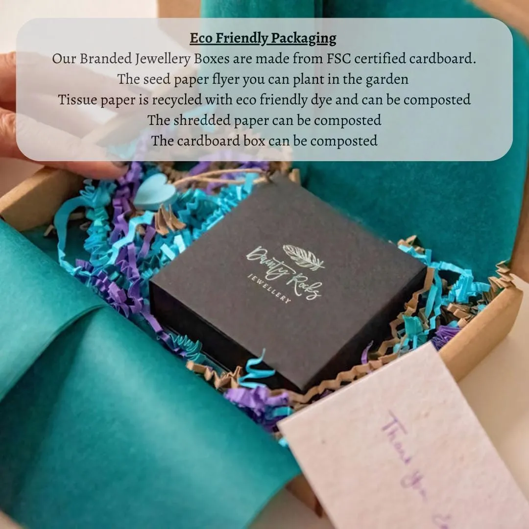 Personalised Aquamarine Bracelet Set, March Birthstone Jewellery