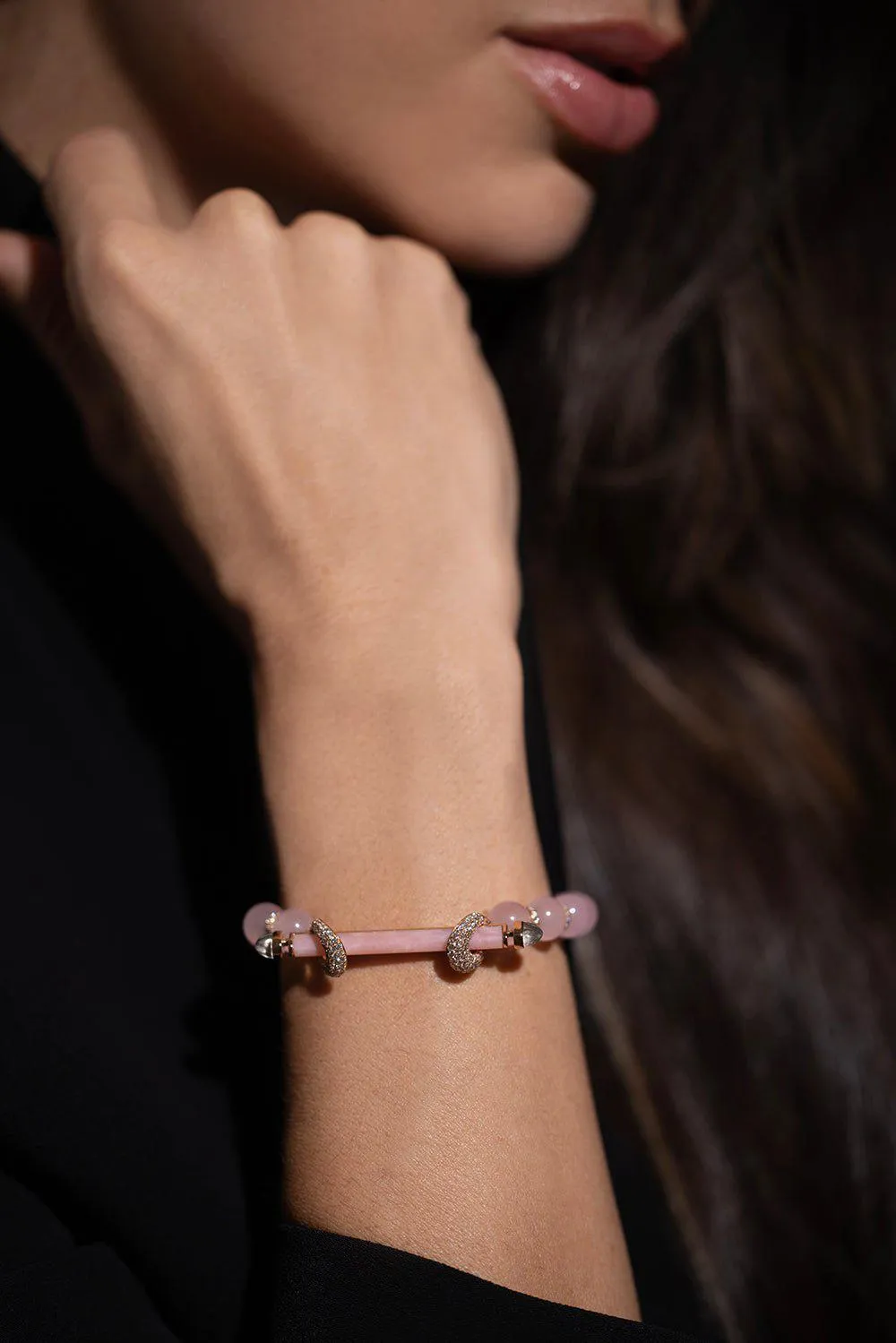 Pink Opal Chakra Bracelet
