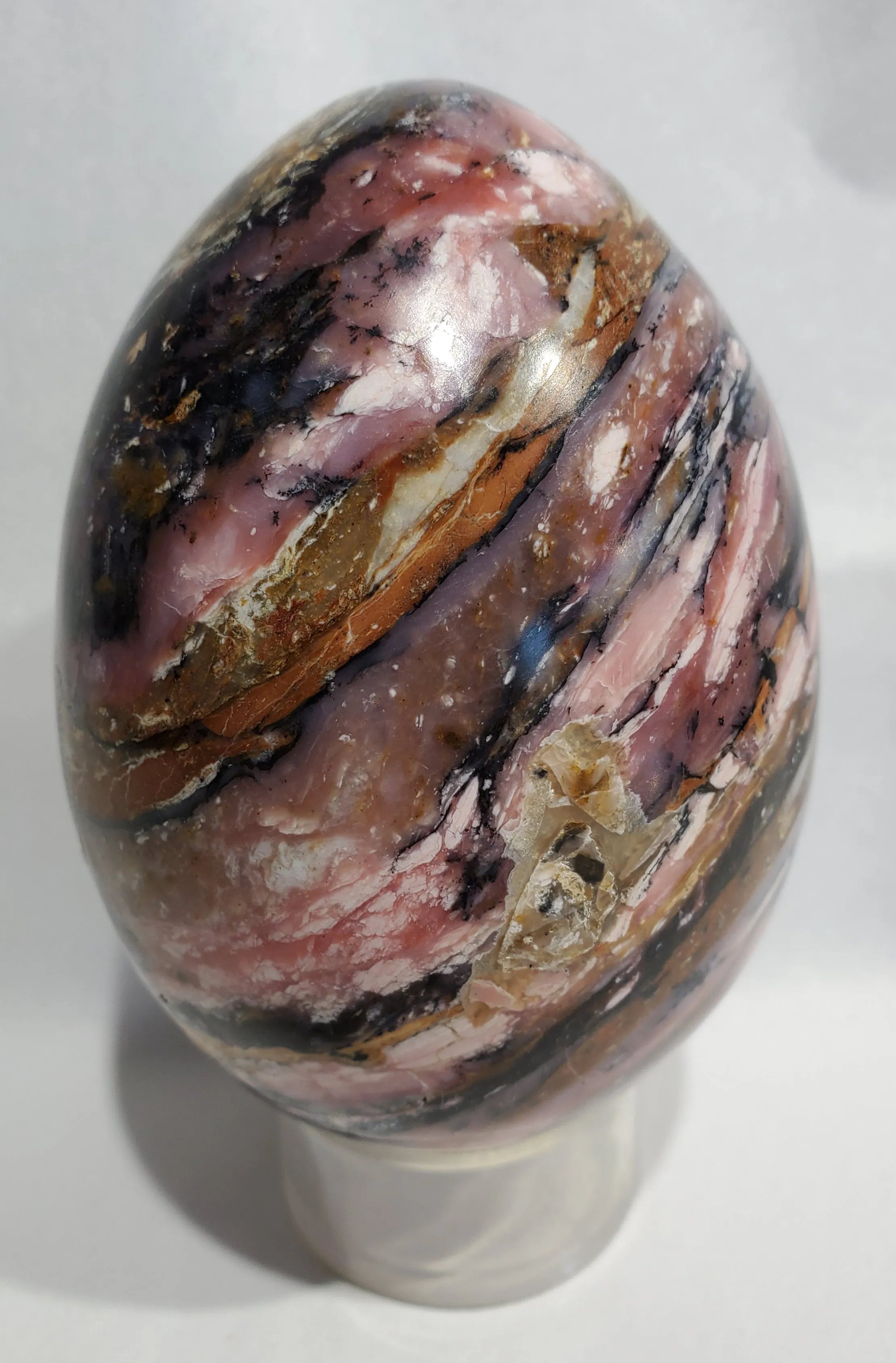 Pink Opal Egg, Peru