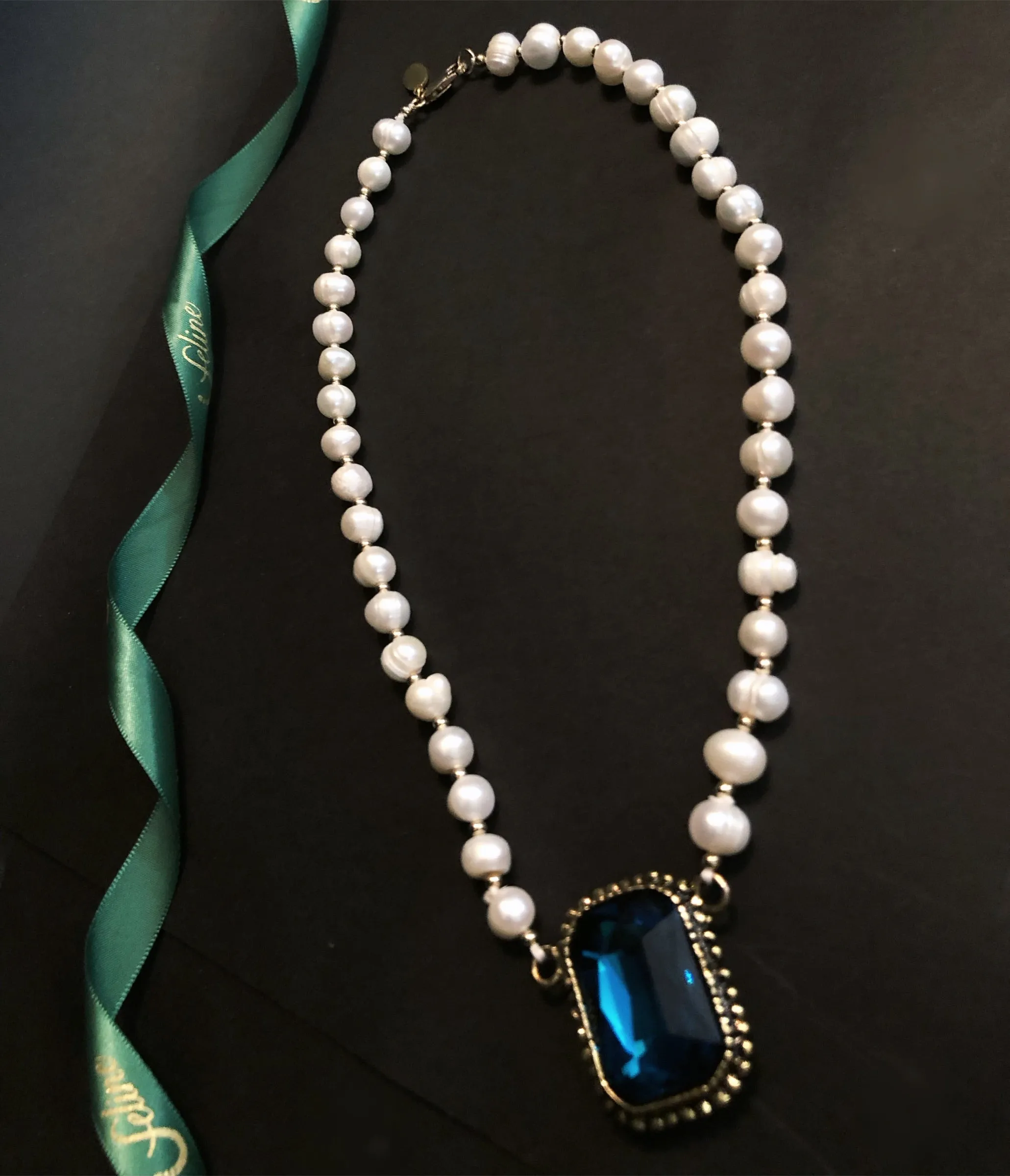 Rosey Fresh Water Pearl Necklace