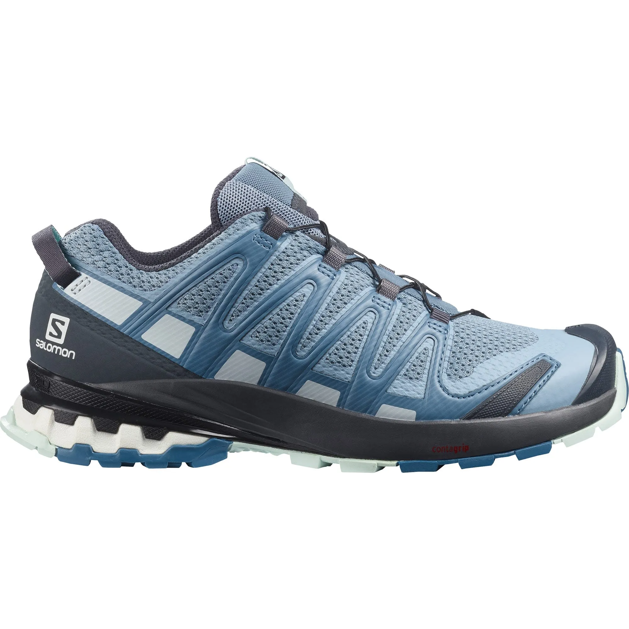 Salomon Women&#x27;s XA Pro 3D V8 Ashley Blue/Ebony/Opal Blue | Buy Salomon Women&#x27;s XA Pro 3D V8 Ashley Blue/Ebony/Opal Blue here | Outnorth