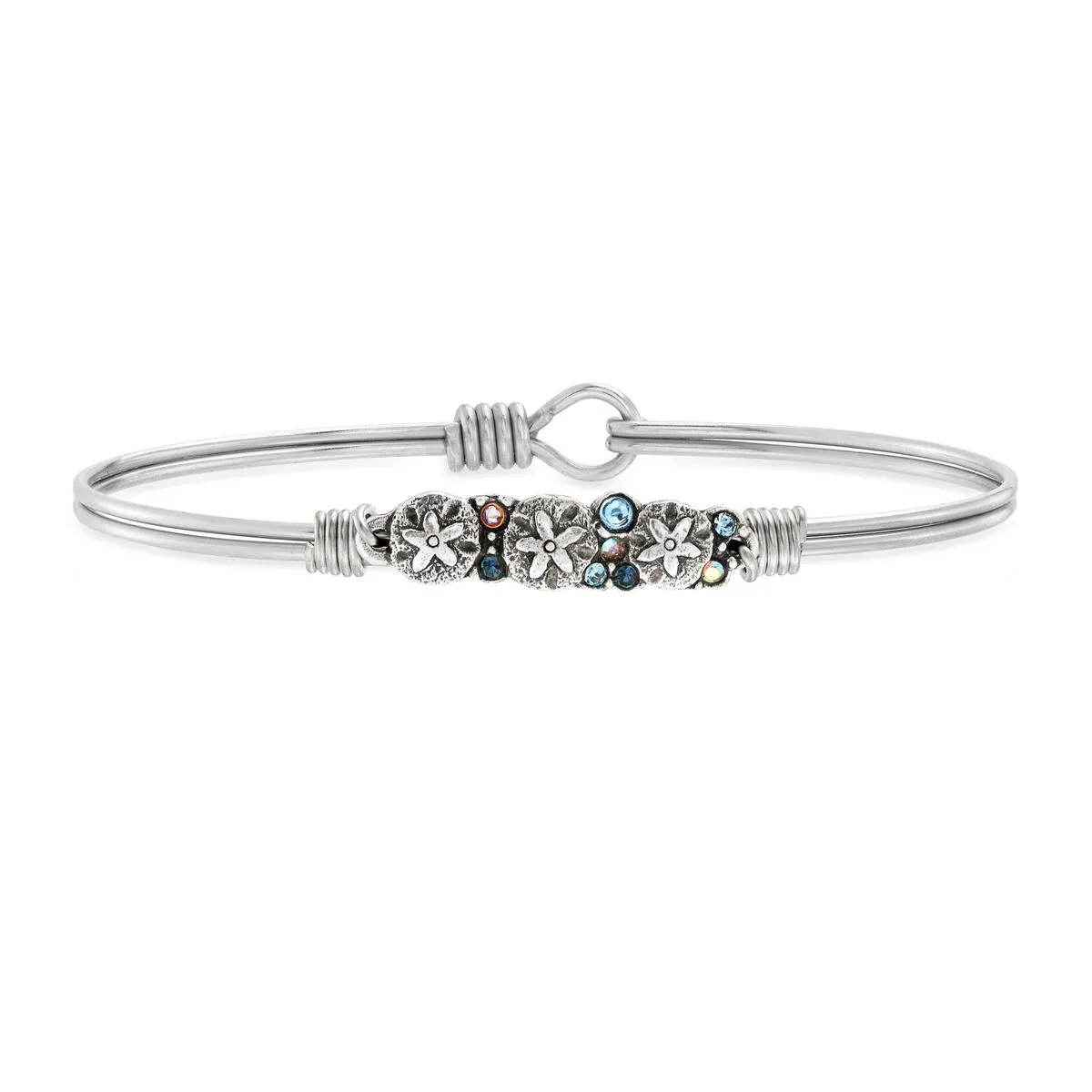 Sand Dollar Medley Bangle Bracelet
