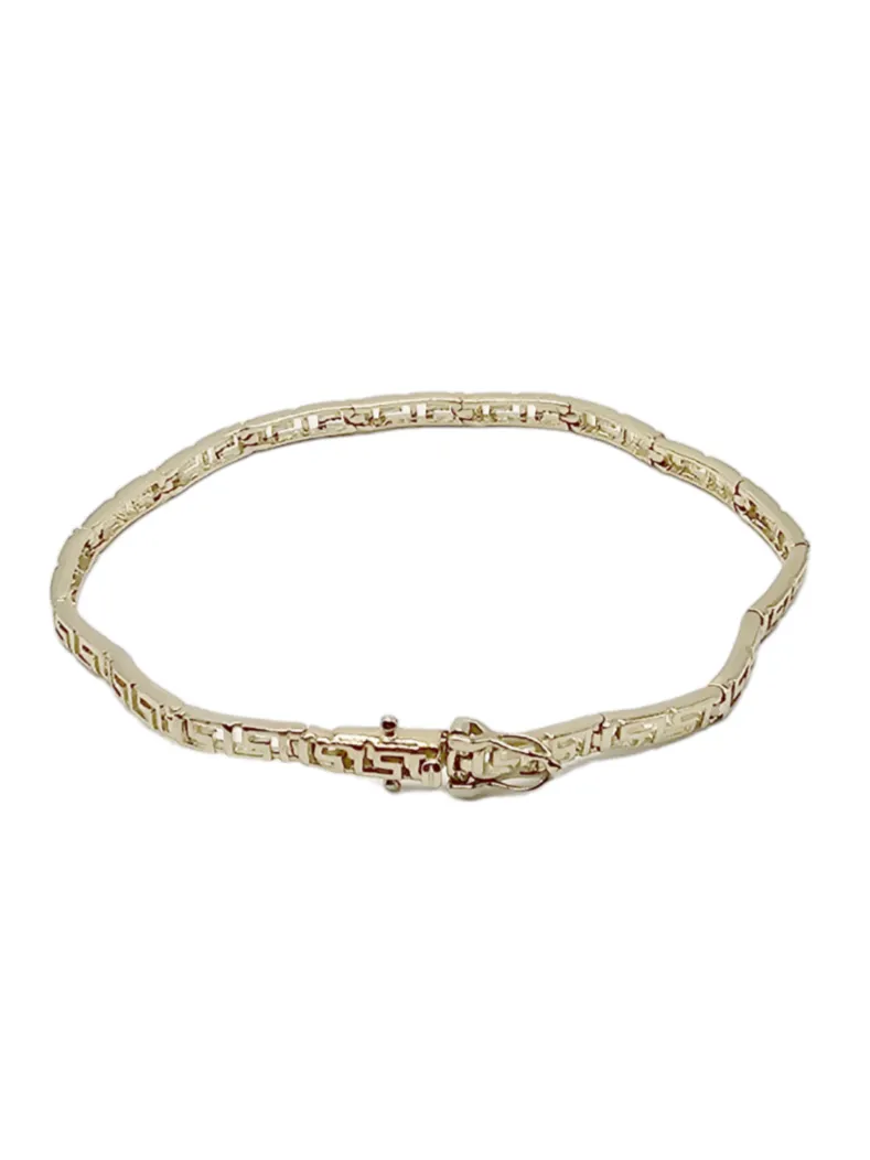 Small Greek Key Bracelets