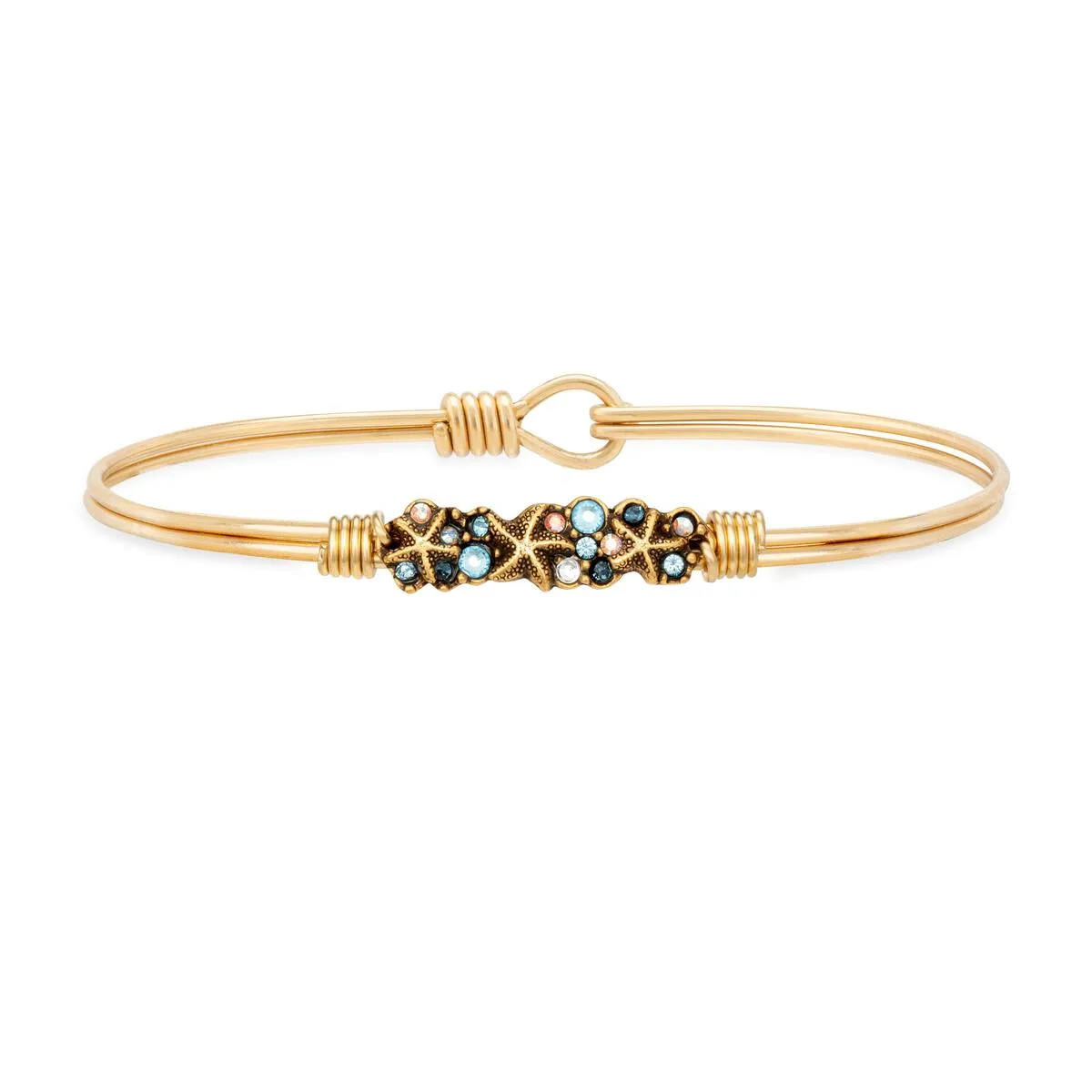 Starfish Medley Bangle Bracelet