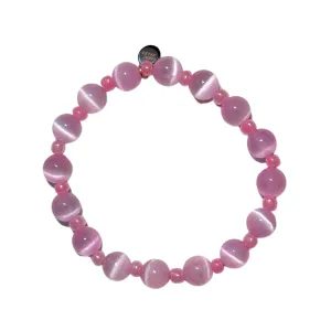 Strawberry Selenite Bracelet