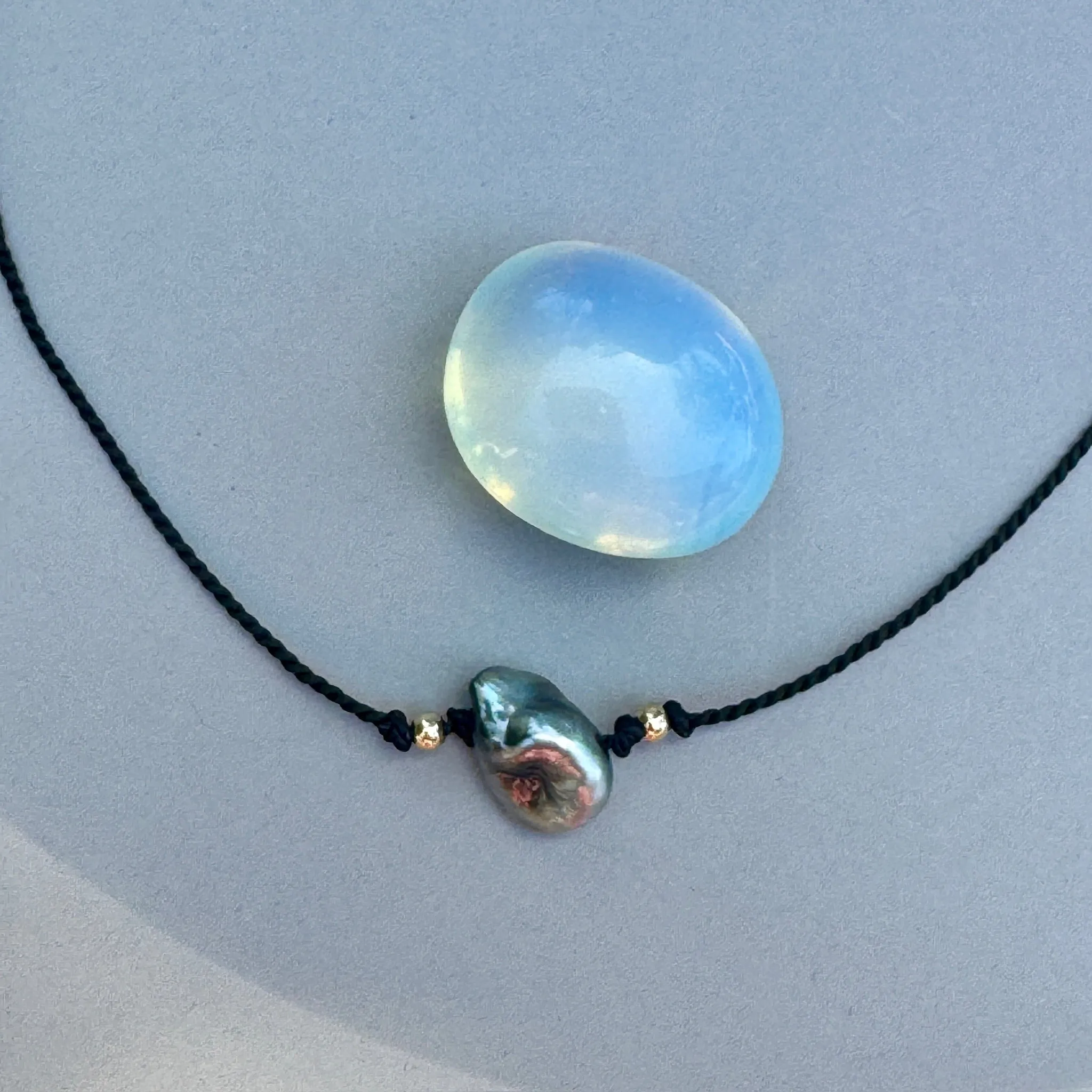 Under the Sea Pearl Choker