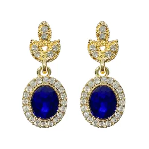 Valentina Earrings - Sapphire