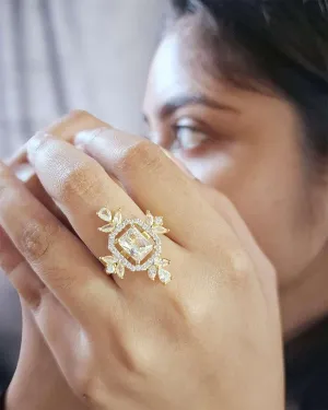 Zevarly Designer Cocktail Ring